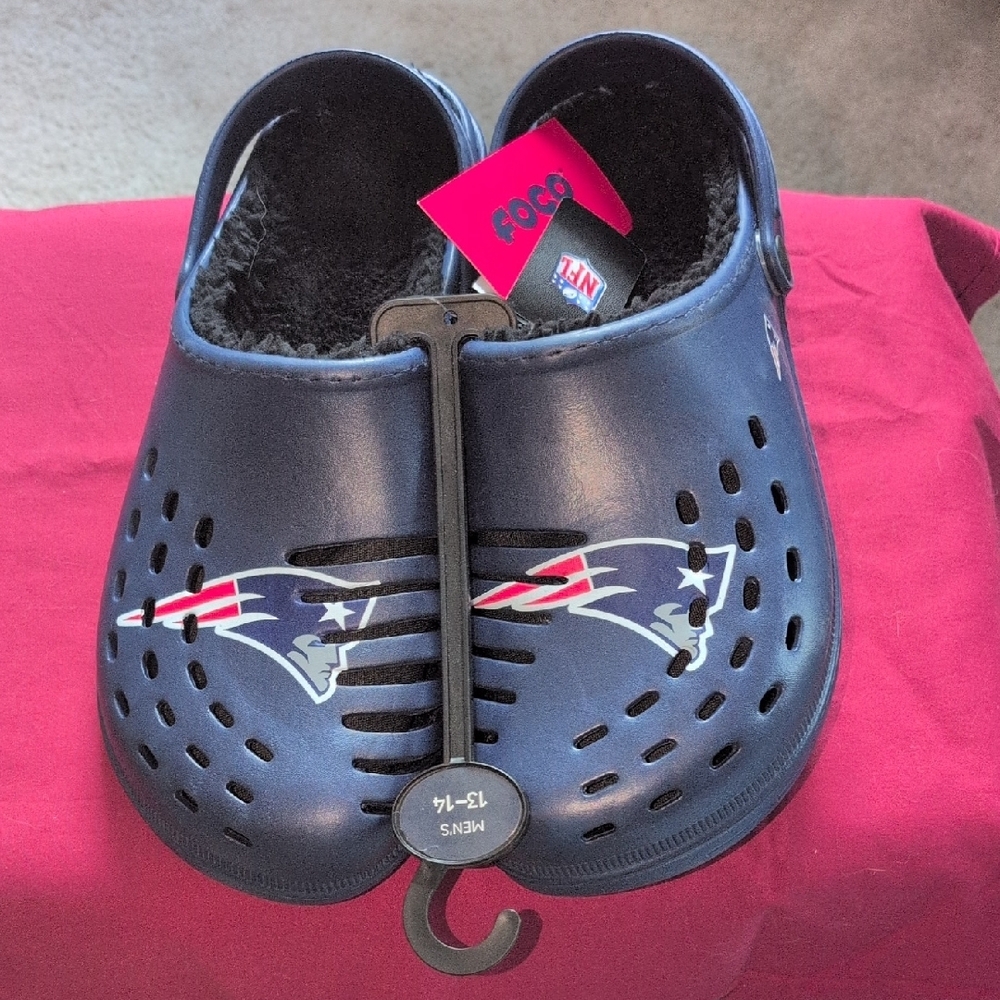 NFL Men's Clogs - Navy Blue